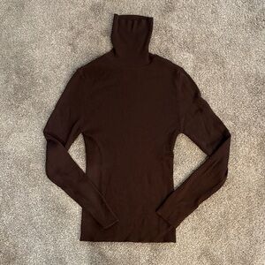 Dolce and Gabbana Ittierre Brown Turtleneck Sweater